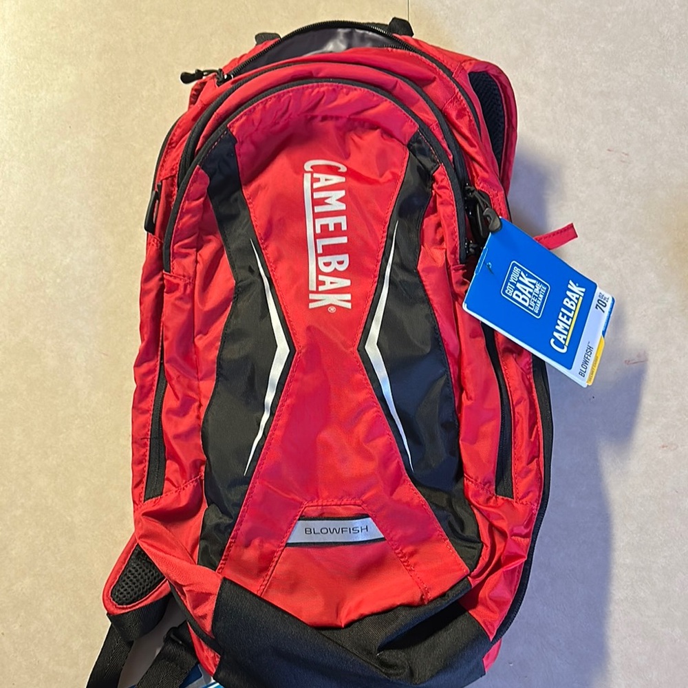 CamelBak Blowfish Red and Black Hydration Pack